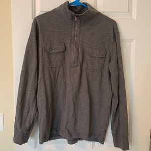 Converse half zip sweater